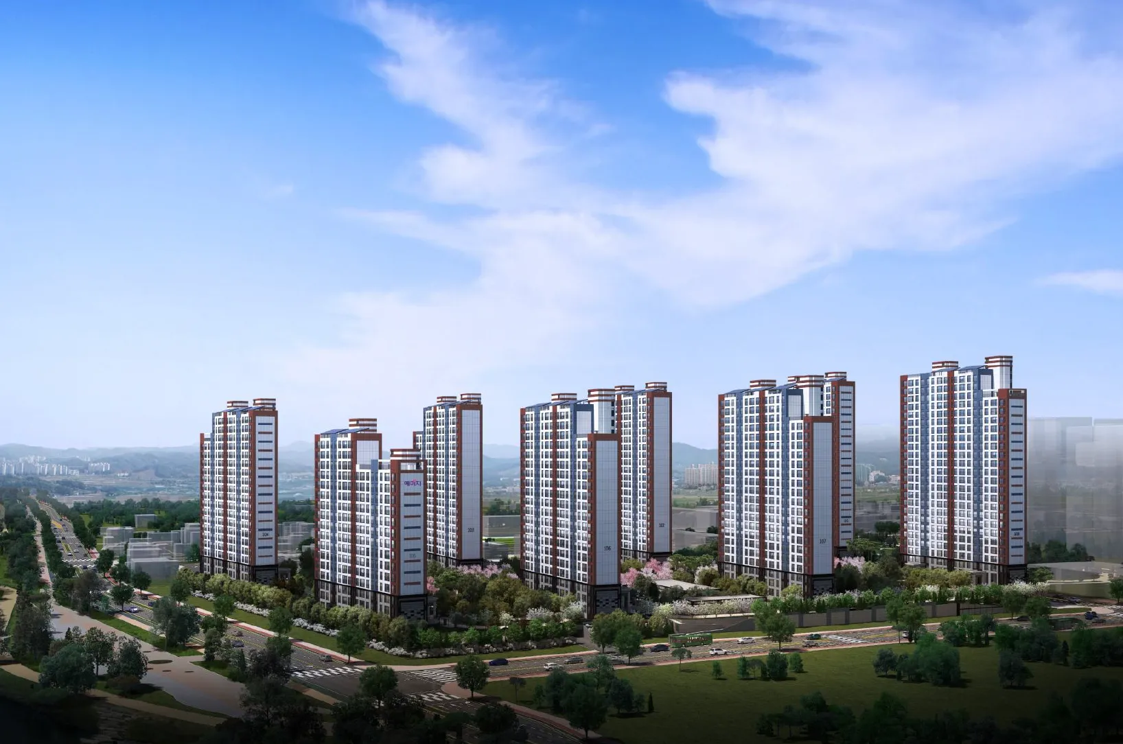 안성아양 금성백조 예미지 아파트