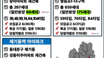 서울 2025-7월 분양