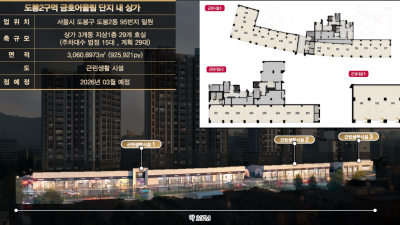 도봉금호어울림 리버파크 단지내상가 팀원 모집